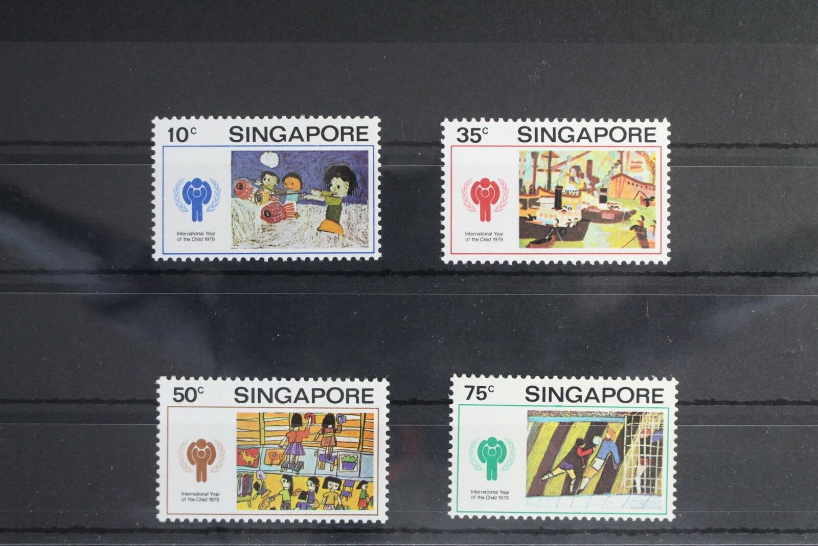 Singapur 335-338 ** Postfrisch Internationales Jahr Des Kindes #ww349